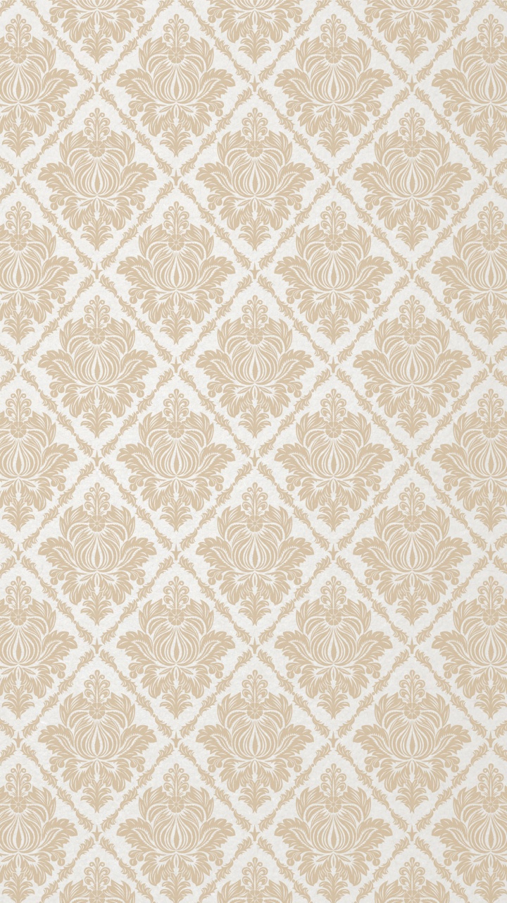 Weißes Und Schwarzes Florales Textil. Wallpaper in 720x1280 Resolution