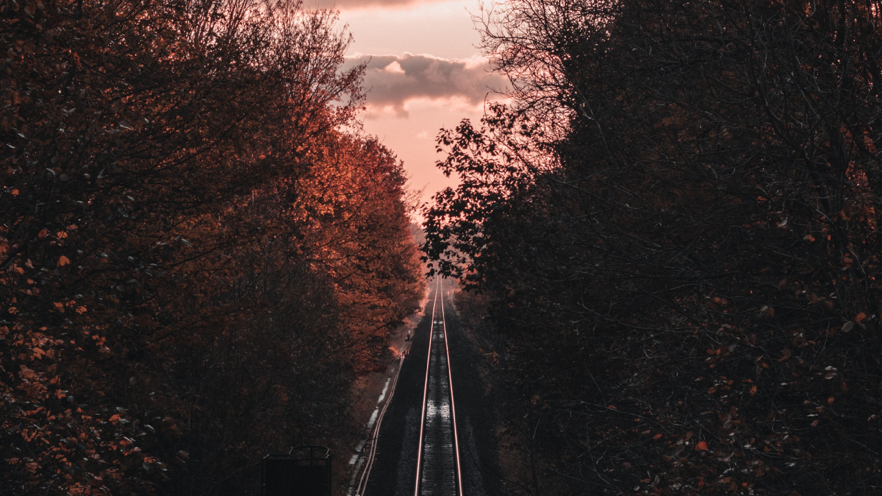 Sucursal, Transporte, Pista, Mañana, Noche. Wallpaper in 1280x720 Resolution