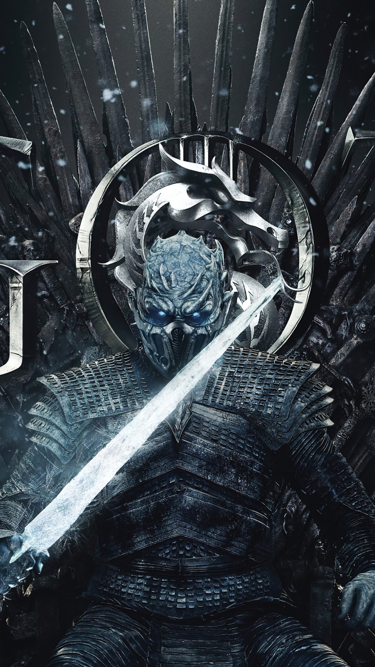 Mortal Kombat, Sub Zero, Raum, Electric Blue, Kunst. Wallpaper in 750x1334 Resolution