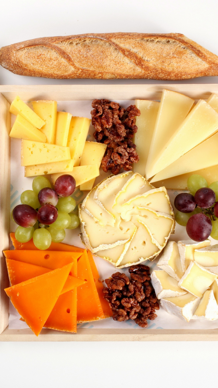 沙拉, 奶酪, 面包, 食品, 安慰食品 壁纸 750x1334 允许