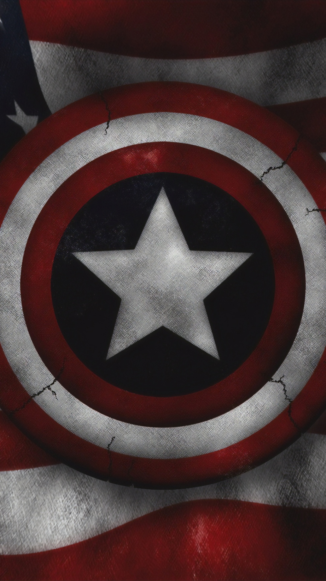 Black White and Red Star Textile. Wallpaper in 1080x1920 Resolution