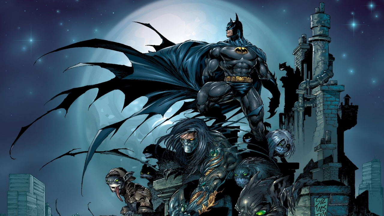 Schwarze Und Graue Drachenillustration. Wallpaper in 1280x720 Resolution