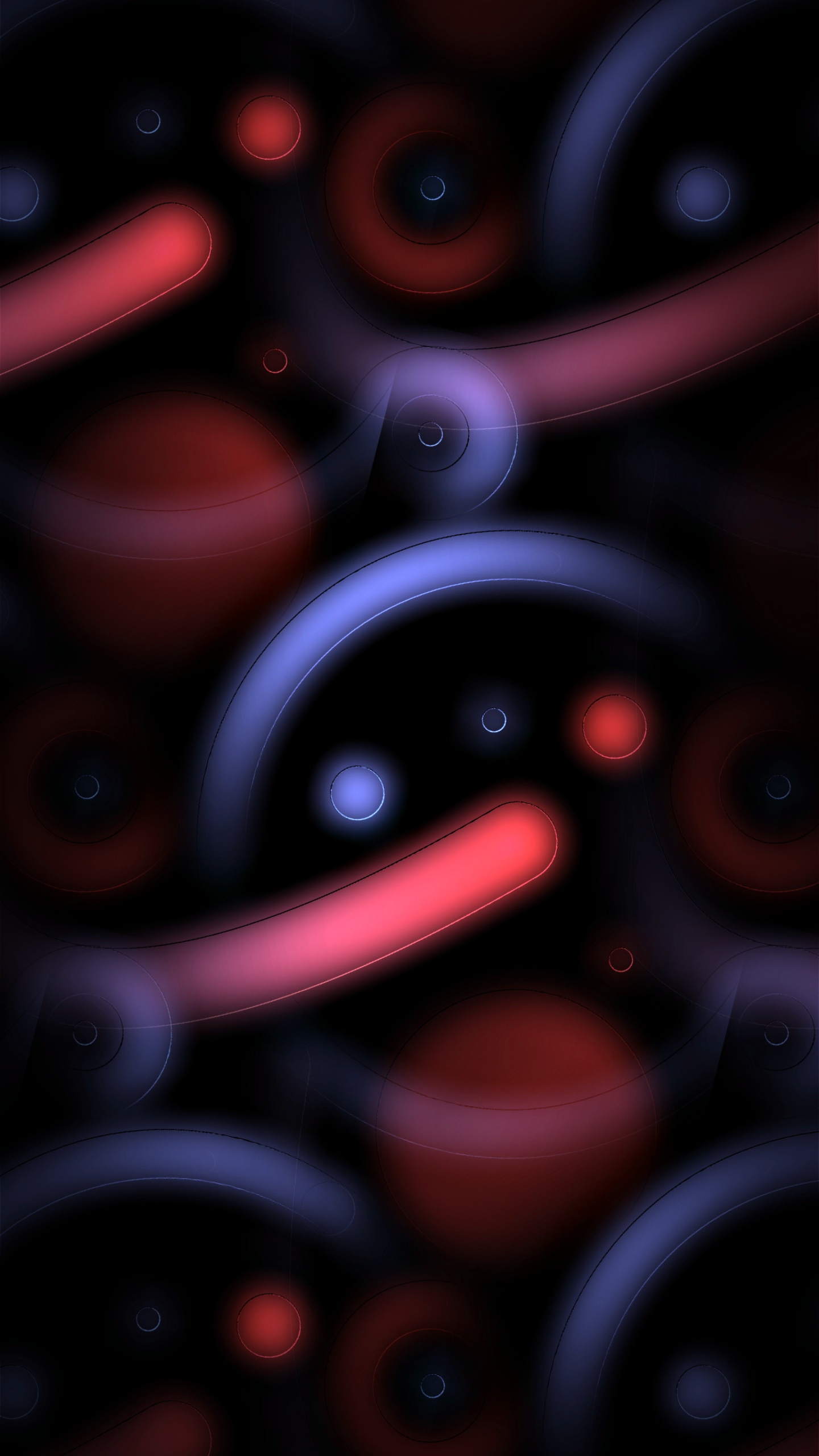 Liquid, Violette, Art, Magenta, Cercle. Wallpaper in 1440x2560 Resolution