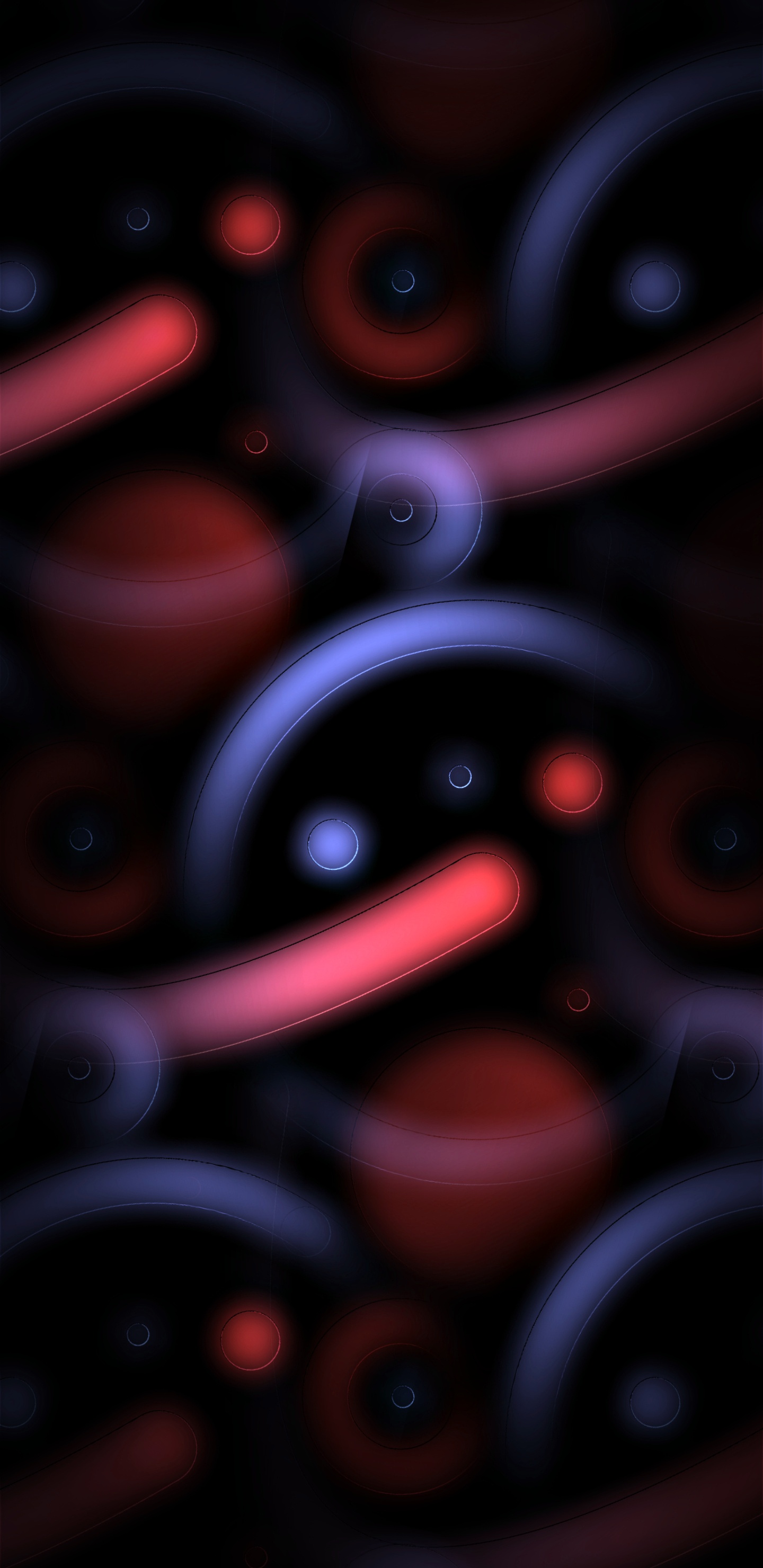 Liquid, Violette, Art, Magenta, Cercle. Wallpaper in 1440x2960 Resolution