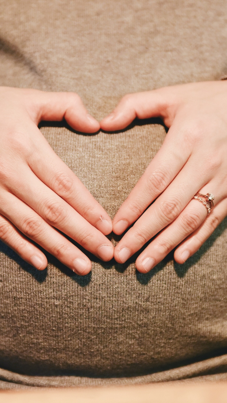 怀孕, 分娩, 健康, 婴儿, 手 壁纸 750x1334 允许