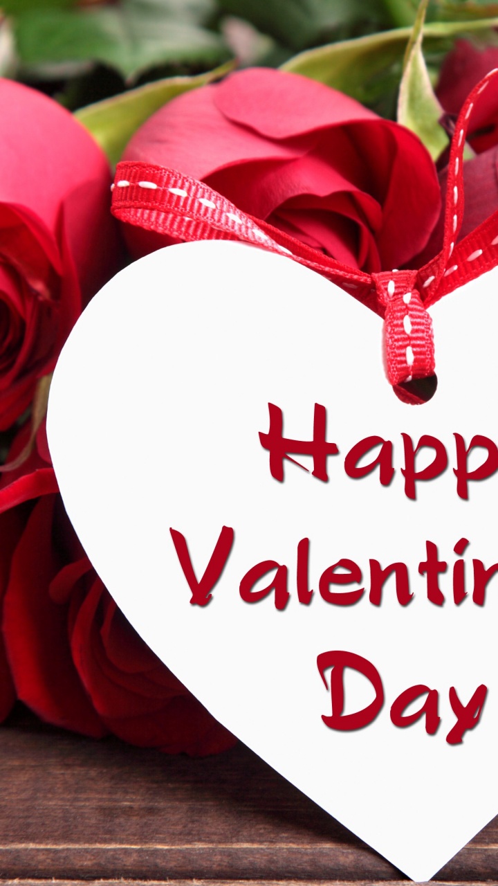 Valentines Day, Heart, Love, Floristry, Petal. Wallpaper in 720x1280 Resolution