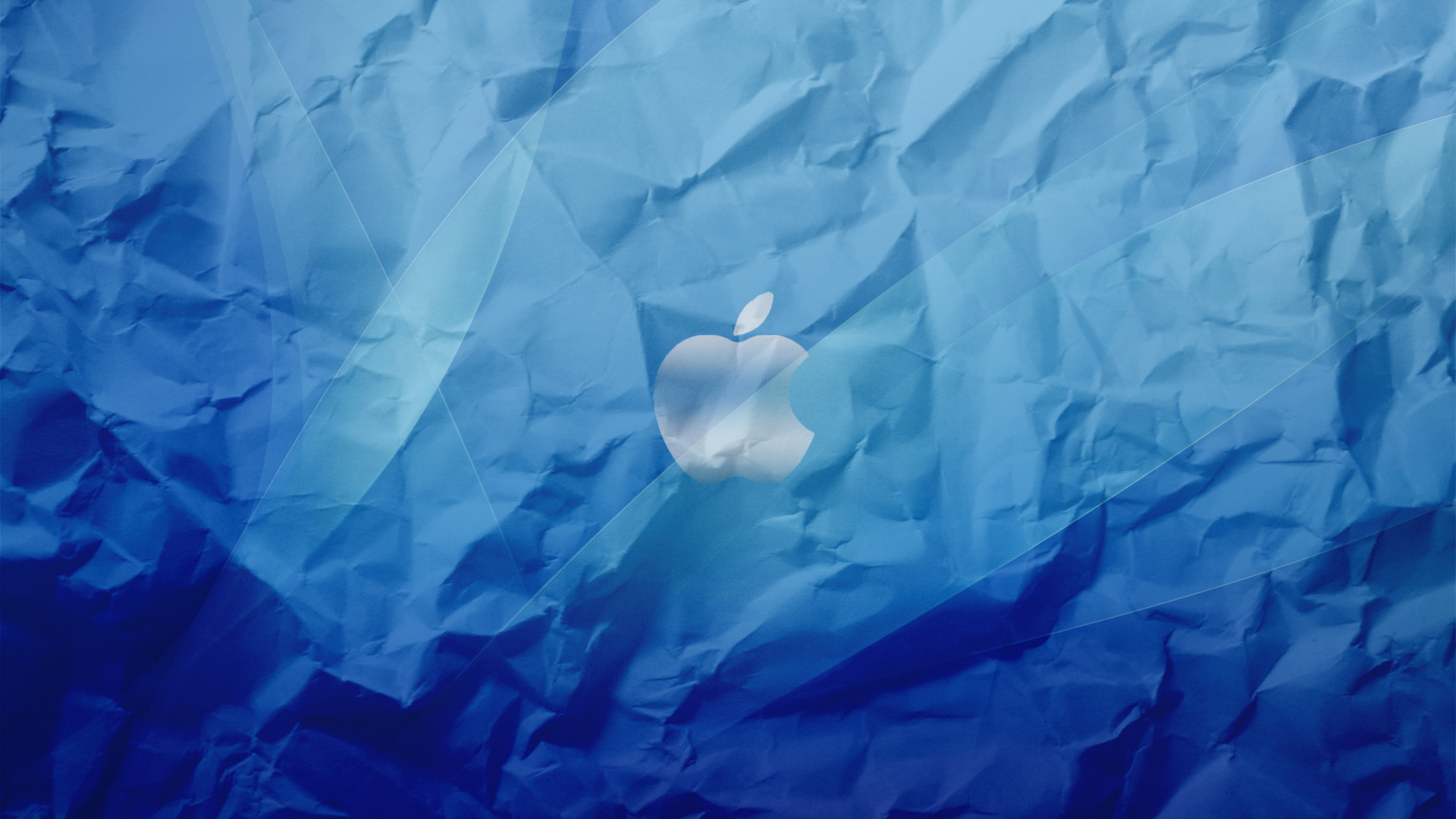 Ornement en Forme de Coeur Blanc Sur Textile Bleu. Wallpaper in 1920x1080 Resolution