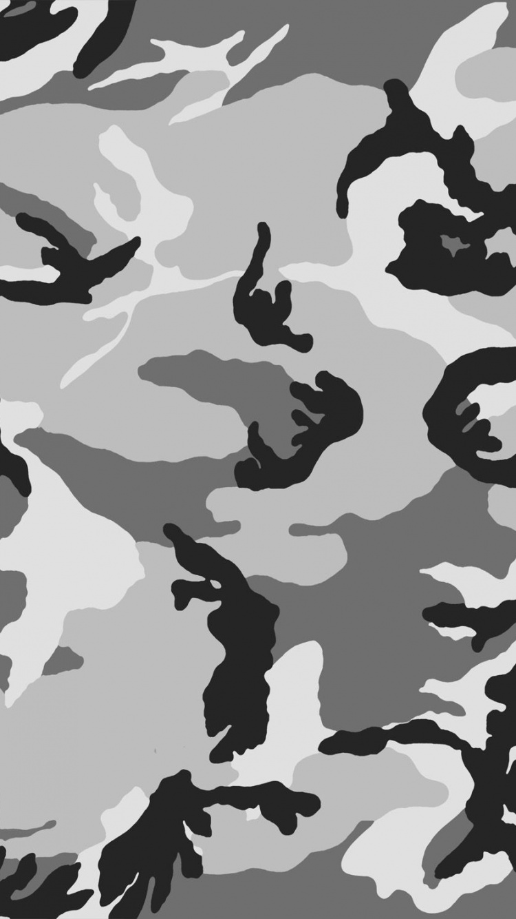 Black and White Abstract Painting. Wallpaper in 750x1334 Resolution