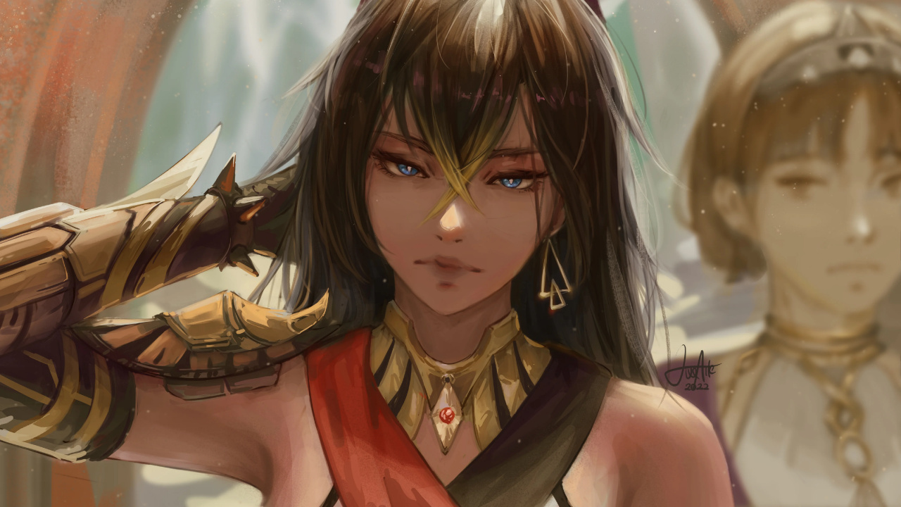 Fanart Dehya Genshin, Impact de Genshin, Dehya, le Monde, Hoyolab. Wallpaper in 1280x720 Resolution