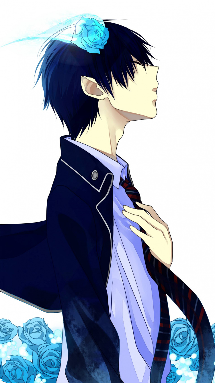 Femme en Robe Blanche Personnage Anime. Wallpaper in 750x1334 Resolution