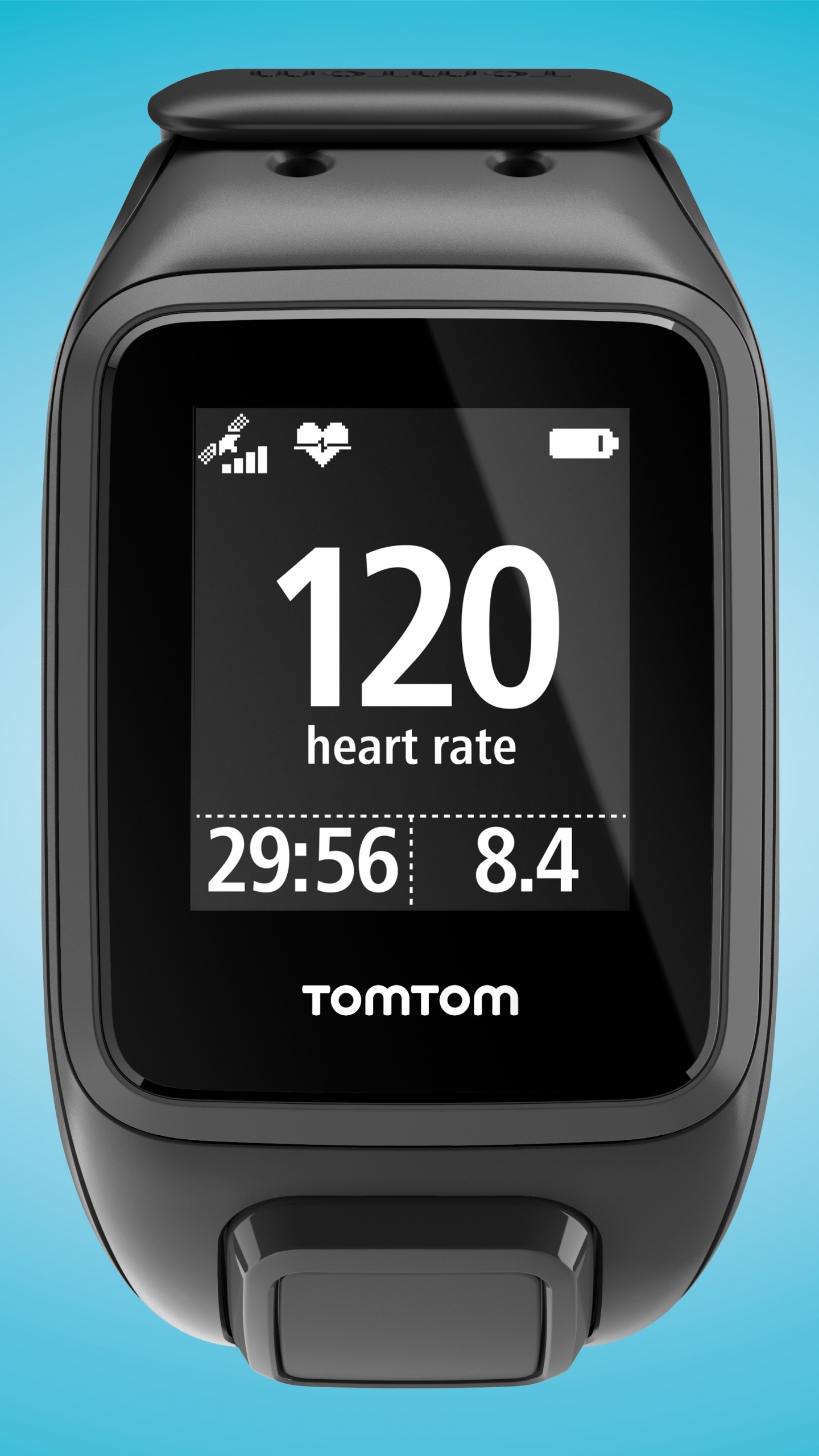 Black and Silver Digital Watch at 10 00. Wallpaper in 1440x2560 Resolution