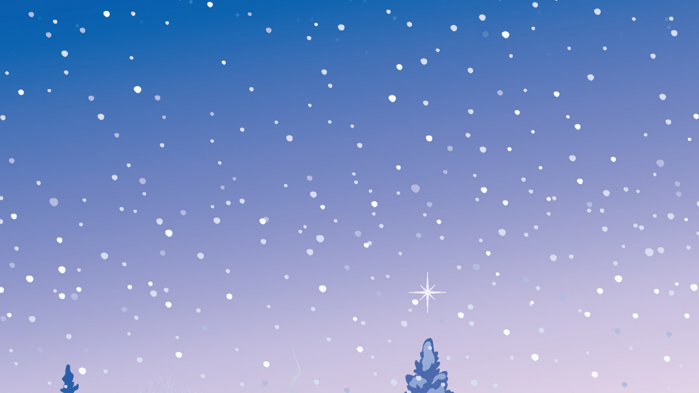 Snow, Winter, Woody Plant, Christmas Decoration, Holiday. Wallpaper in 1366x768 Resolution