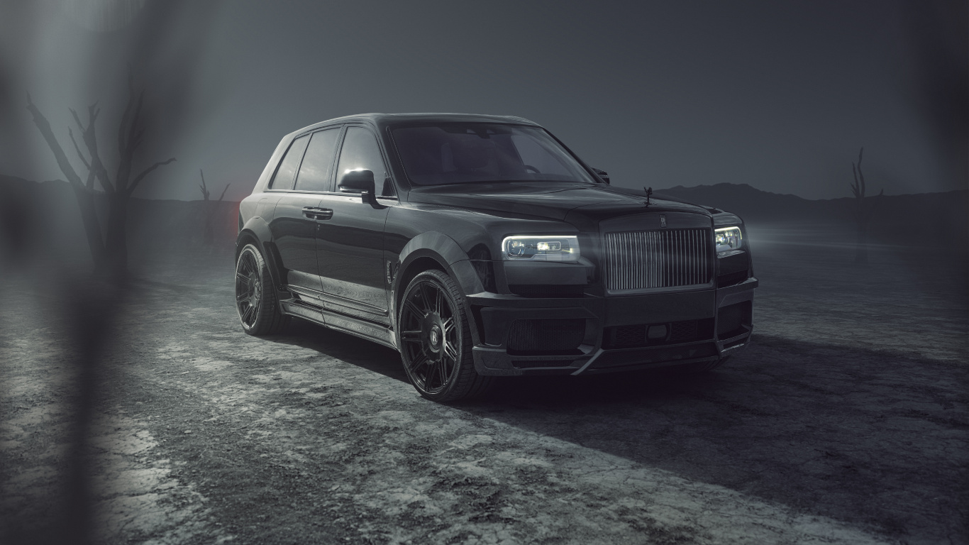 Rolls Royce Cullinan Spofec, Rolls-Royce Cullinan, Rolls-royce, Rolls-Royce Ghost, Cars. Wallpaper in 1366x768 Resolution