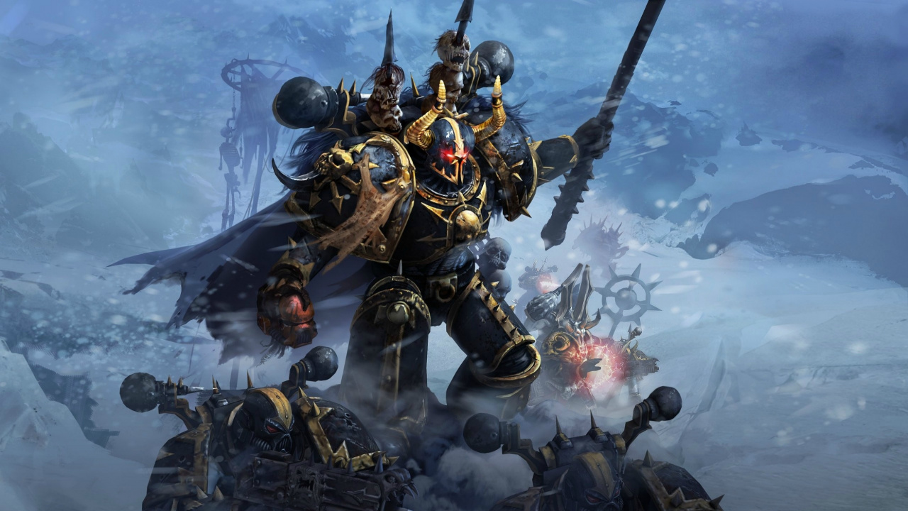 Warhammer 40000 Dawn of War III, Caos, Juego de Pc, Warhammer 40000 Space Marine, Warhammer Fantasy Battle. Wallpaper in 1280x720 Resolution