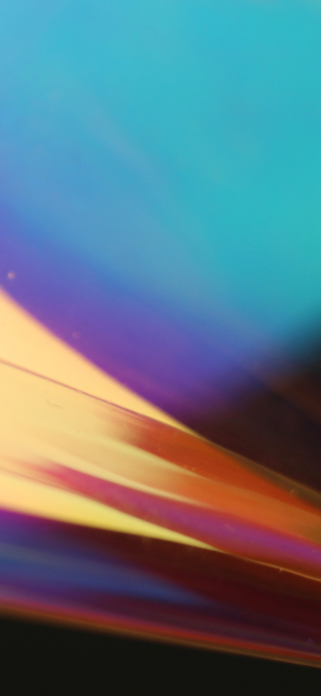 Lumière Bleue Jaune et Rouge. Wallpaper in 1125x2436 Resolution