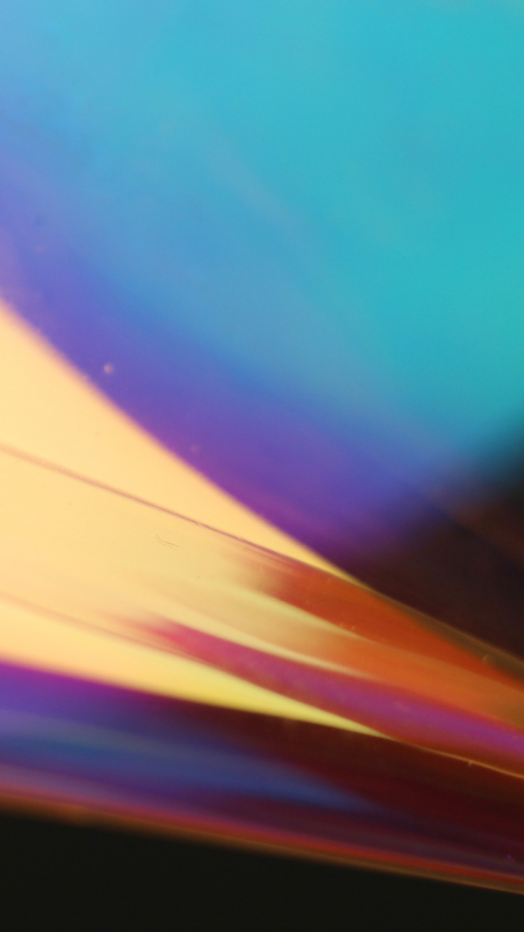 Lumière Bleue Jaune et Rouge. Wallpaper in 750x1334 Resolution