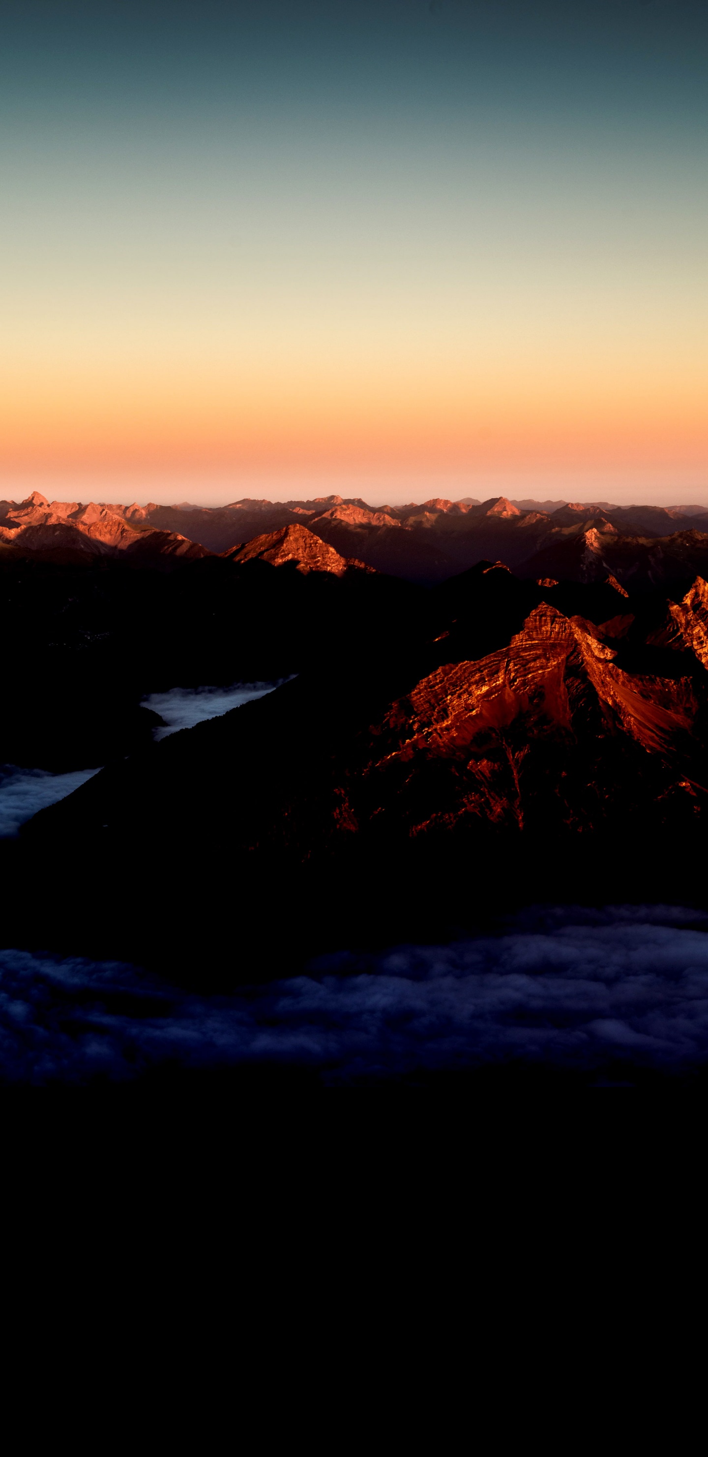 Ambiente, Ecorregión, Paisaje Natural, Afterglow, Highland. Wallpaper in 1440x2960 Resolution