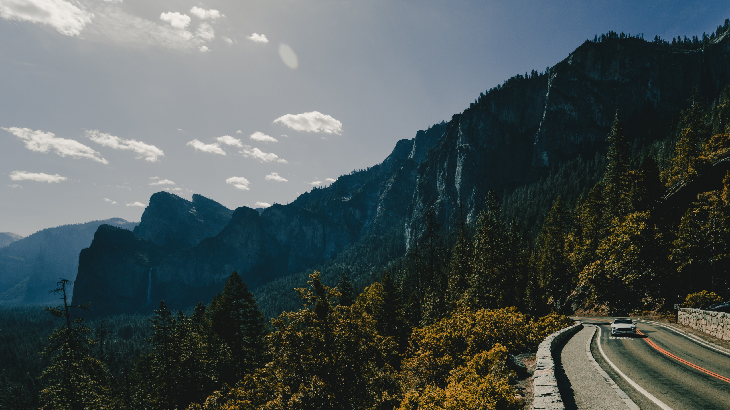 山脉, 性质, 天空, 山站, 多山的地貌 壁纸 2560x1440 允许