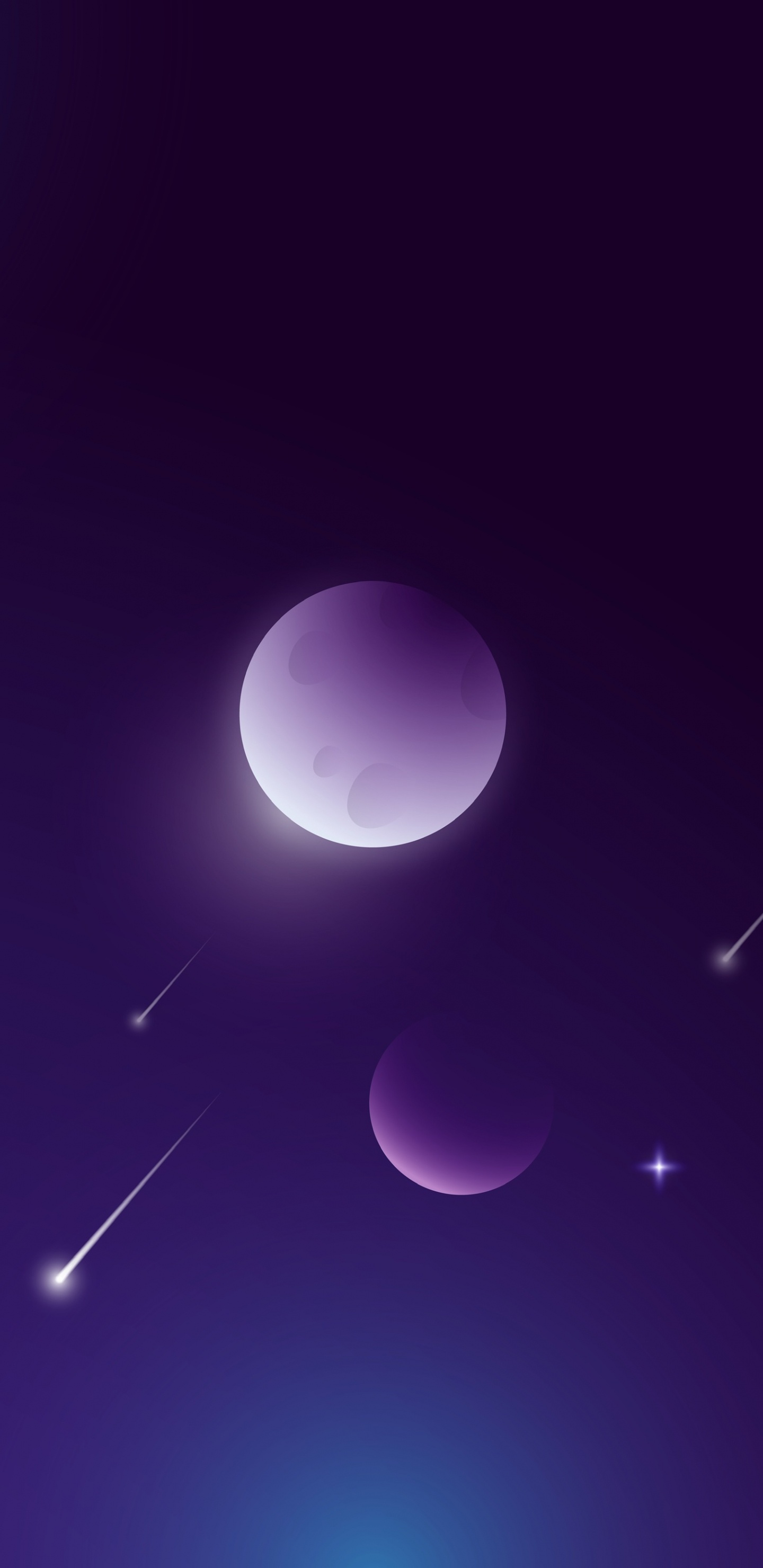 Atmosphäre, Purpur, Veilchen, Kunst, Astronomisches Objekt. Wallpaper in 1440x2960 Resolution