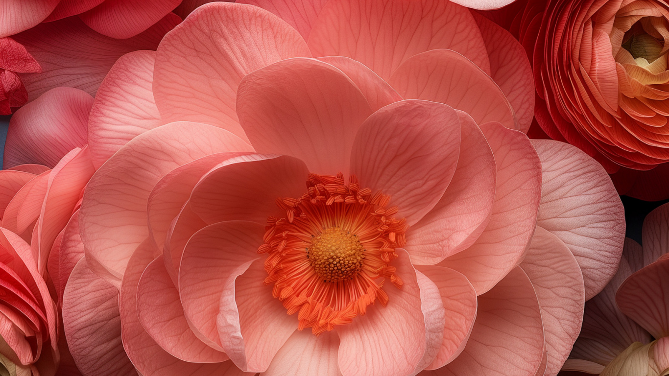 Flower, Petal, Floral Design, Table, Pink. Wallpaper in 1366x768 Resolution