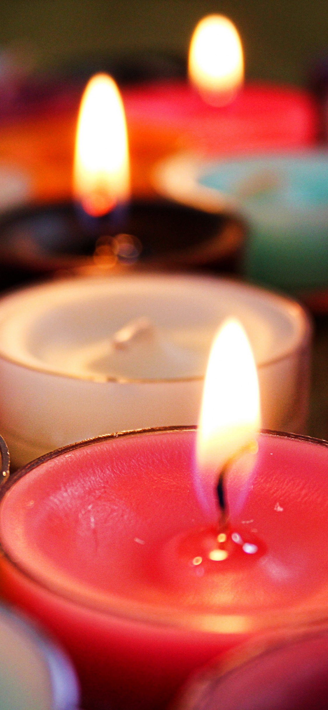 Candle, Candle Wick, Flame, Lighting, Light. Wallpaper in 1125x2436 Resolution