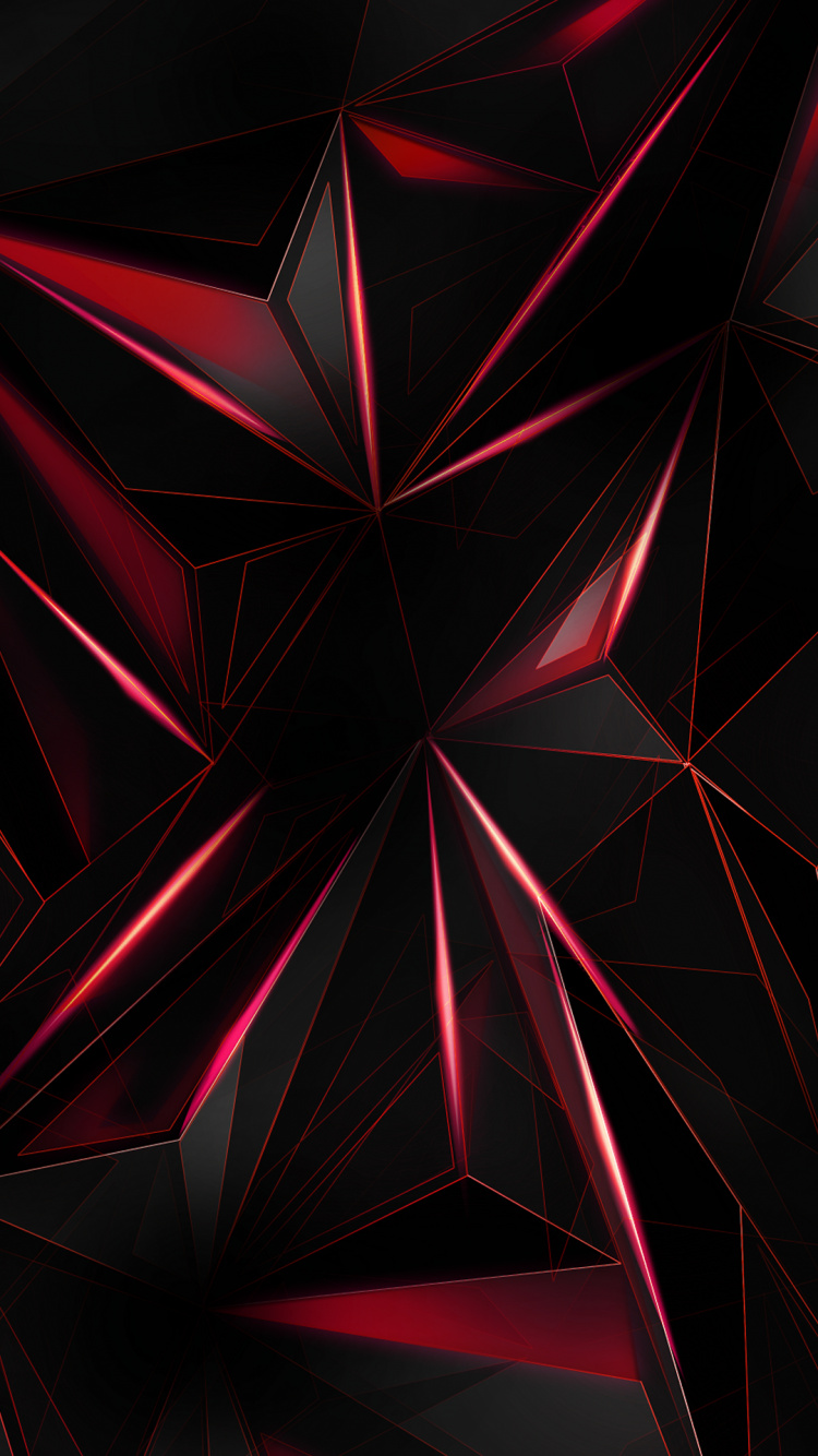 Luz, Morado, Triangulo, Rosa, Magenta. Wallpaper in 750x1334 Resolution