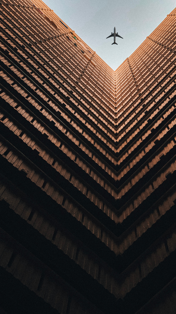 Brown and Black Building Interior. Wallpaper in 750x1334 Resolution