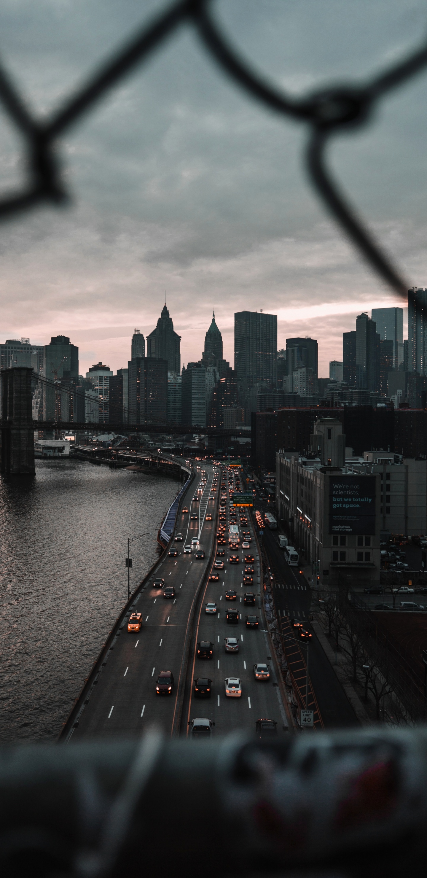 Brooklyn Bridge, Empire State Building, Brücke, Golden Gate Bridge, Golden Gate Bridge Aussichtspunkt. Wallpaper in 1440x2960 Resolution