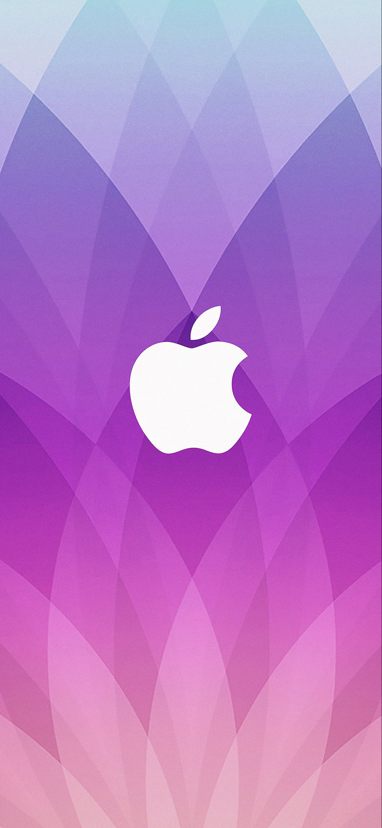 apple logo wallpaper pink