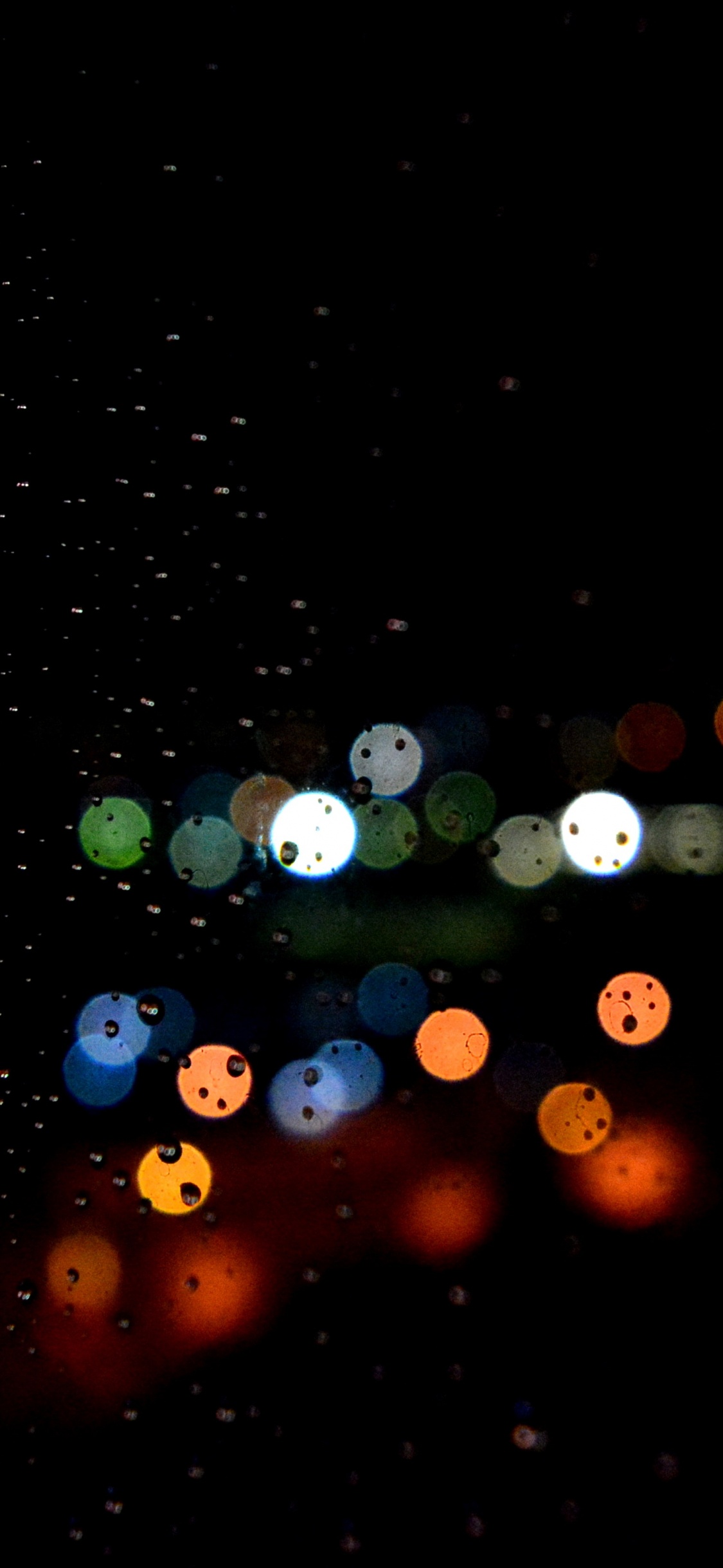 Lumières Bleues et Rouges Jaunes. Wallpaper in 1125x2436 Resolution