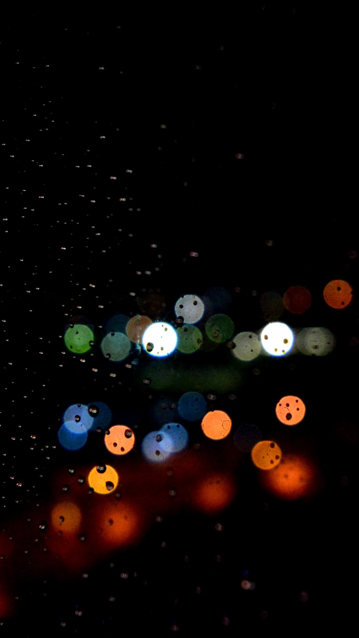 Gelbe Blaue Und Rote Lichter. Wallpaper in 720x1280 Resolution