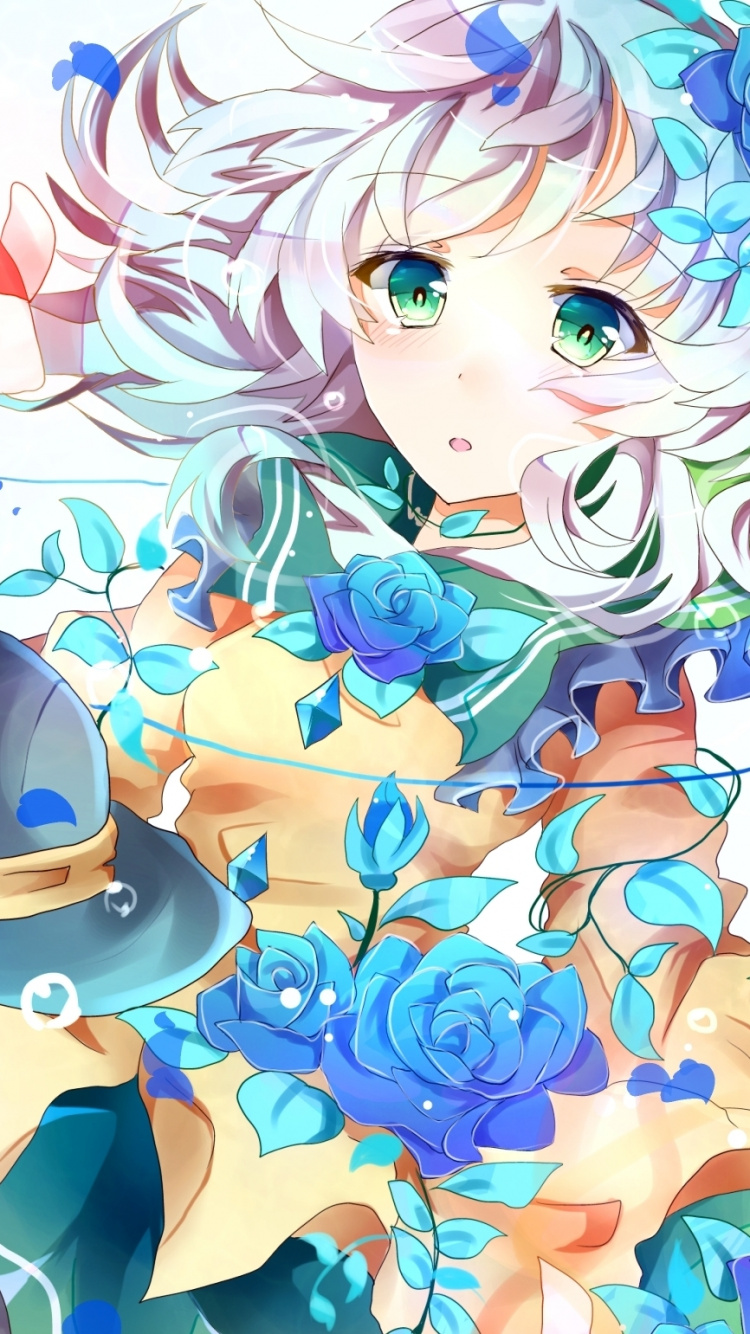 东方项目, 卡通, 艺术, 工厂, 创造性的艺术 壁纸 750x1334 允许