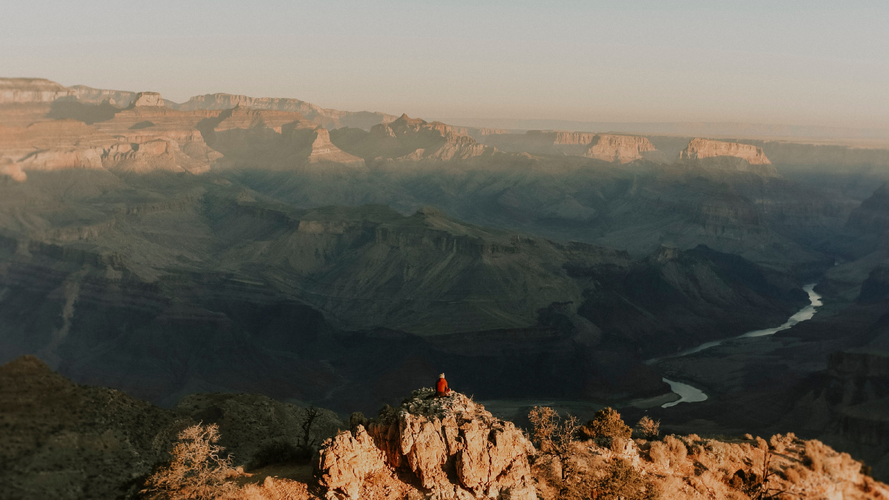 Bergkette, Bergigen Landschaftsformen, Grat, Hill, Wildnis. Wallpaper in 1280x720 Resolution