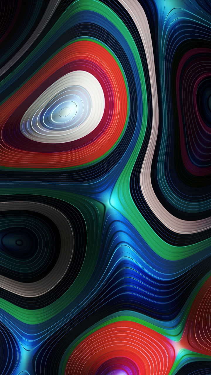 Art Fractal, la Pureté de la Couleur, Lumière, Peinture D'art, Textile. Wallpaper in 720x1280 Resolution