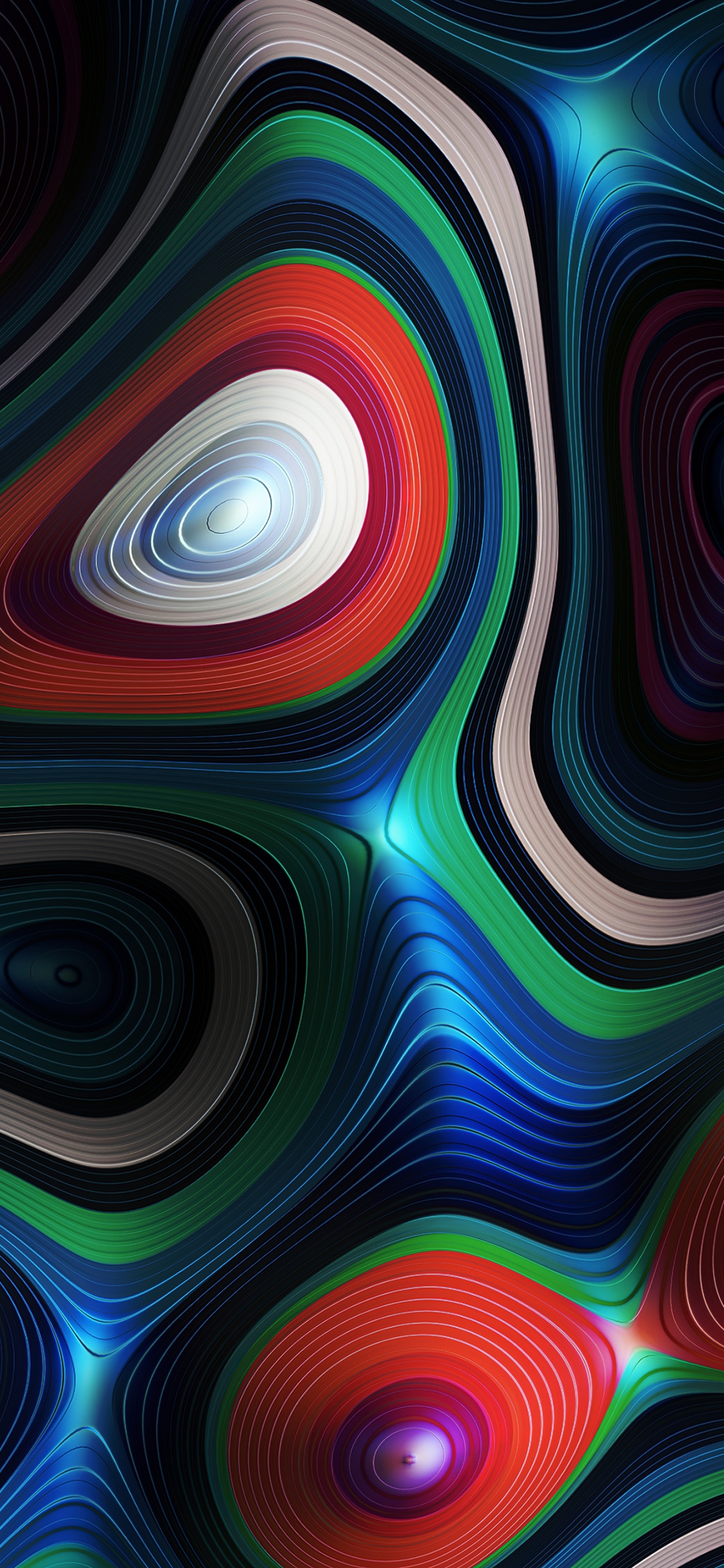 Arte Fractal, Luz, Pintura de Arte, Textil, Naranja. Wallpaper in 1242x2688 Resolution