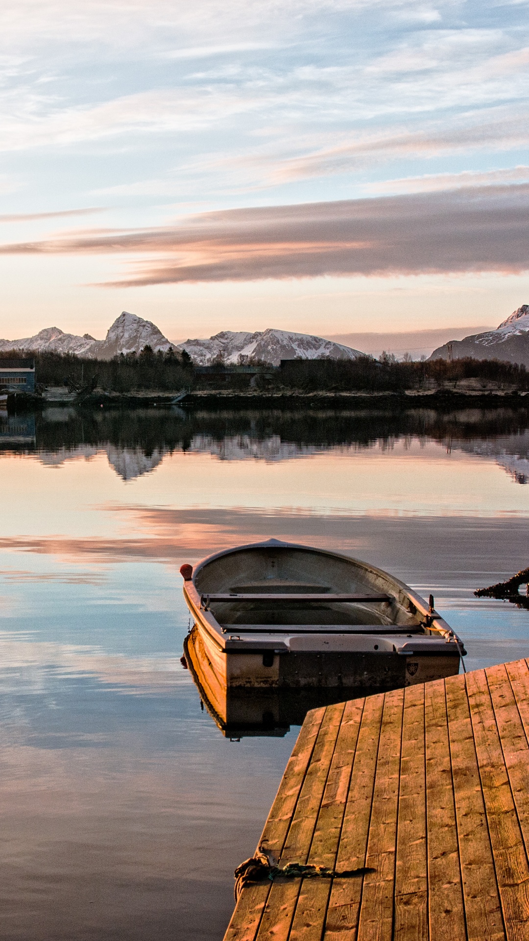 Reflexión, Occidental, Lofoten, Agua, Los Recursos de Agua. Wallpaper in 1080x1920 Resolution