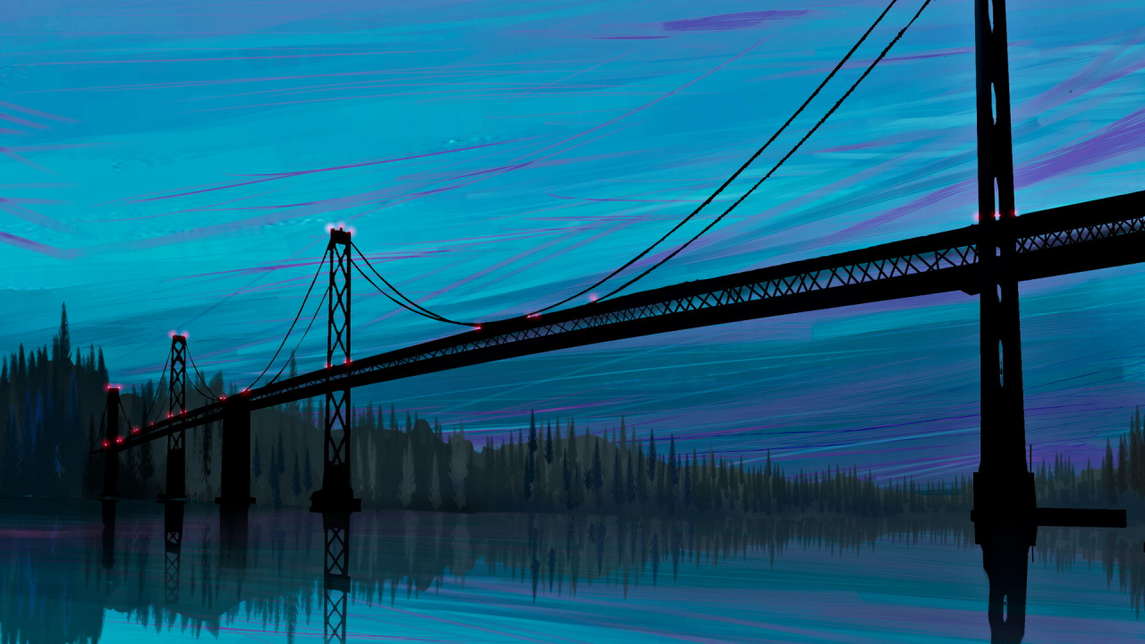 Bridge Over Water During Daytime. Wallpaper in 1280x720 Resolution