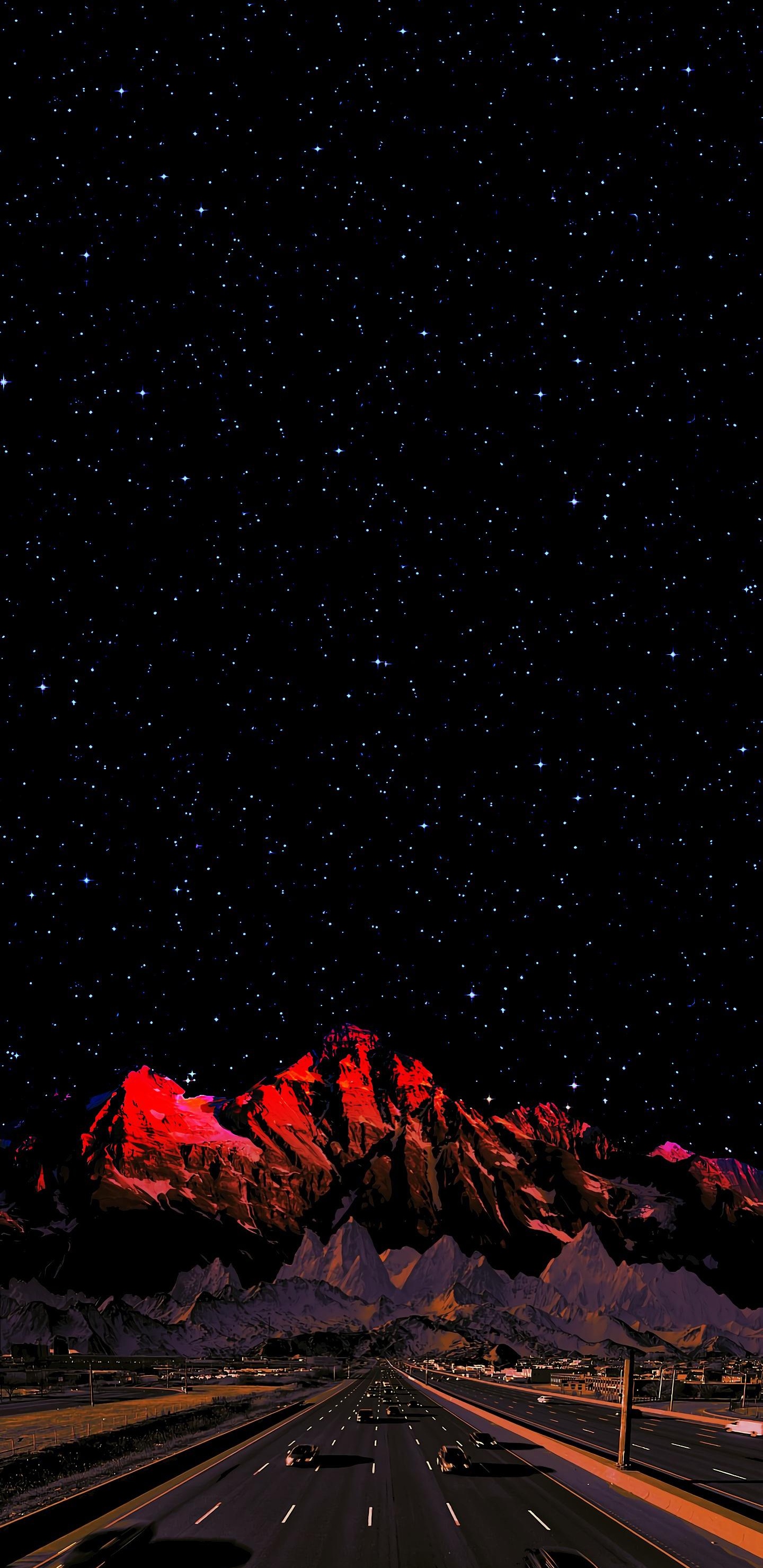 Ios, Tablet, Amoled, Entorno Natural, Objeto Astronómico. Wallpaper in 1440x2960 Resolution