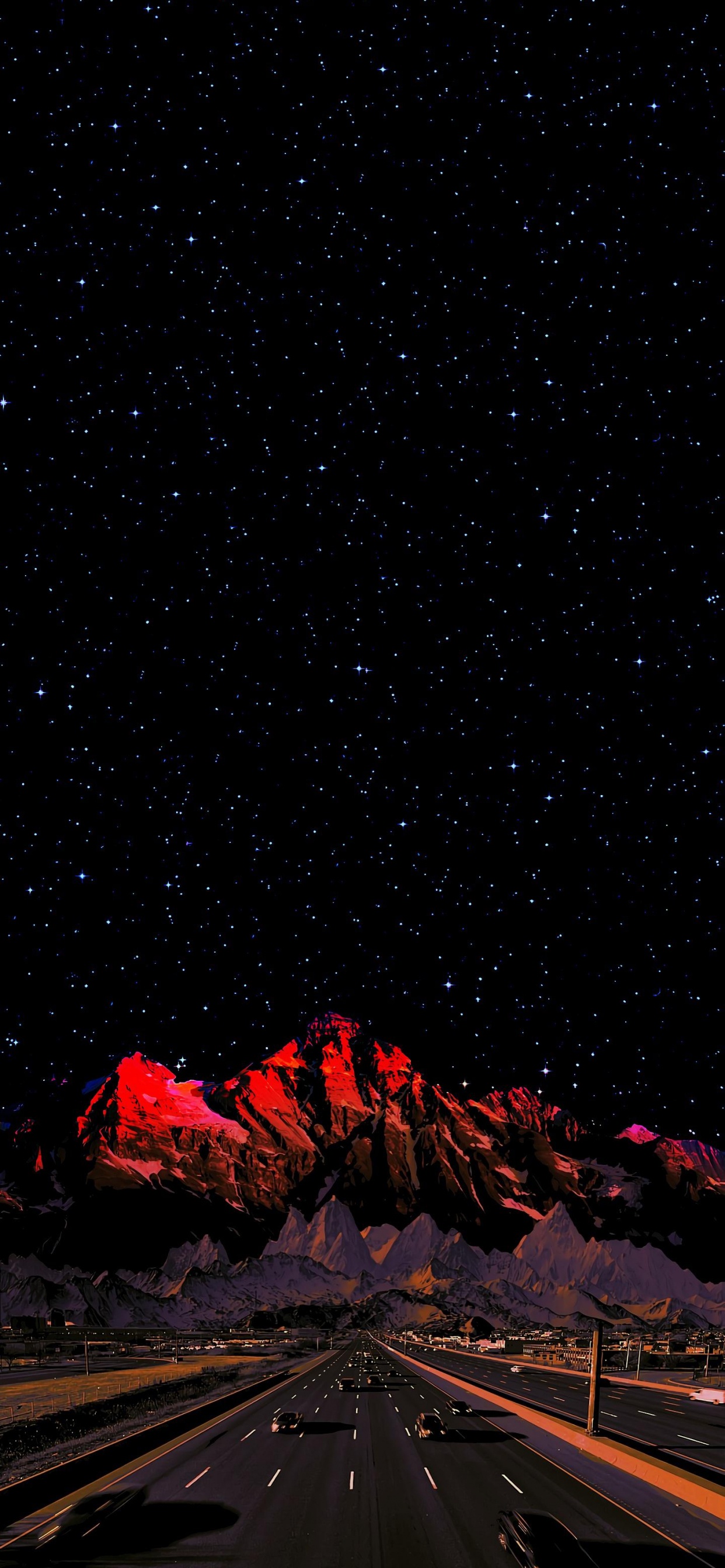 Ios, Tablet, Amoled, Natürlichen Umgebung, Astronomisches Objekt. Wallpaper in 1242x2688 Resolution