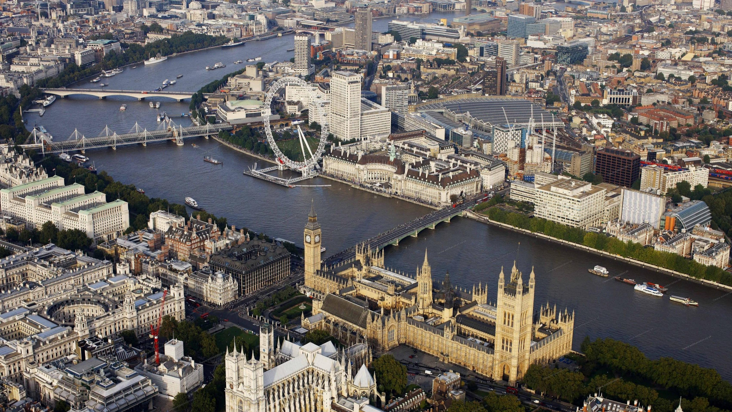 Aerial View of City Buildings During Daytime. Wallpaper in 2560x1440 Resolution
