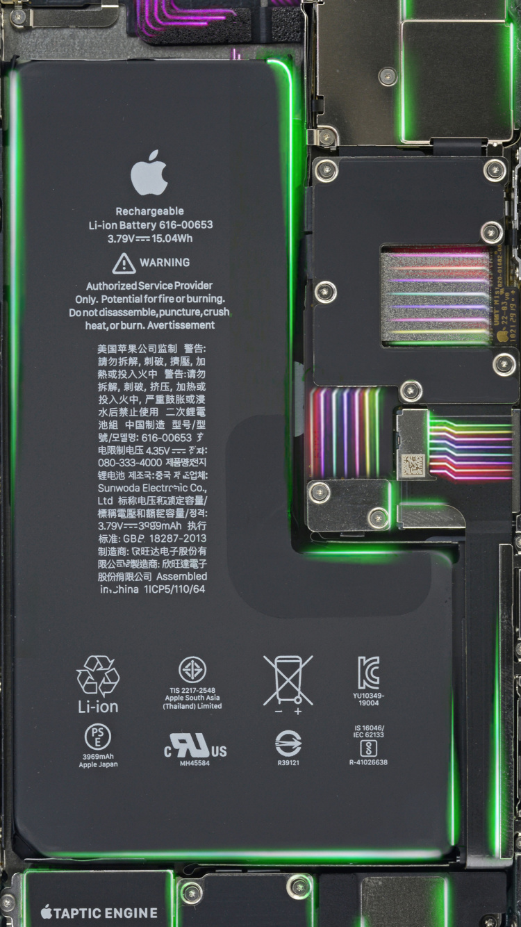 IPhone, 苹果, Ios, 的边缘, 绿色的 壁纸 750x1334 允许