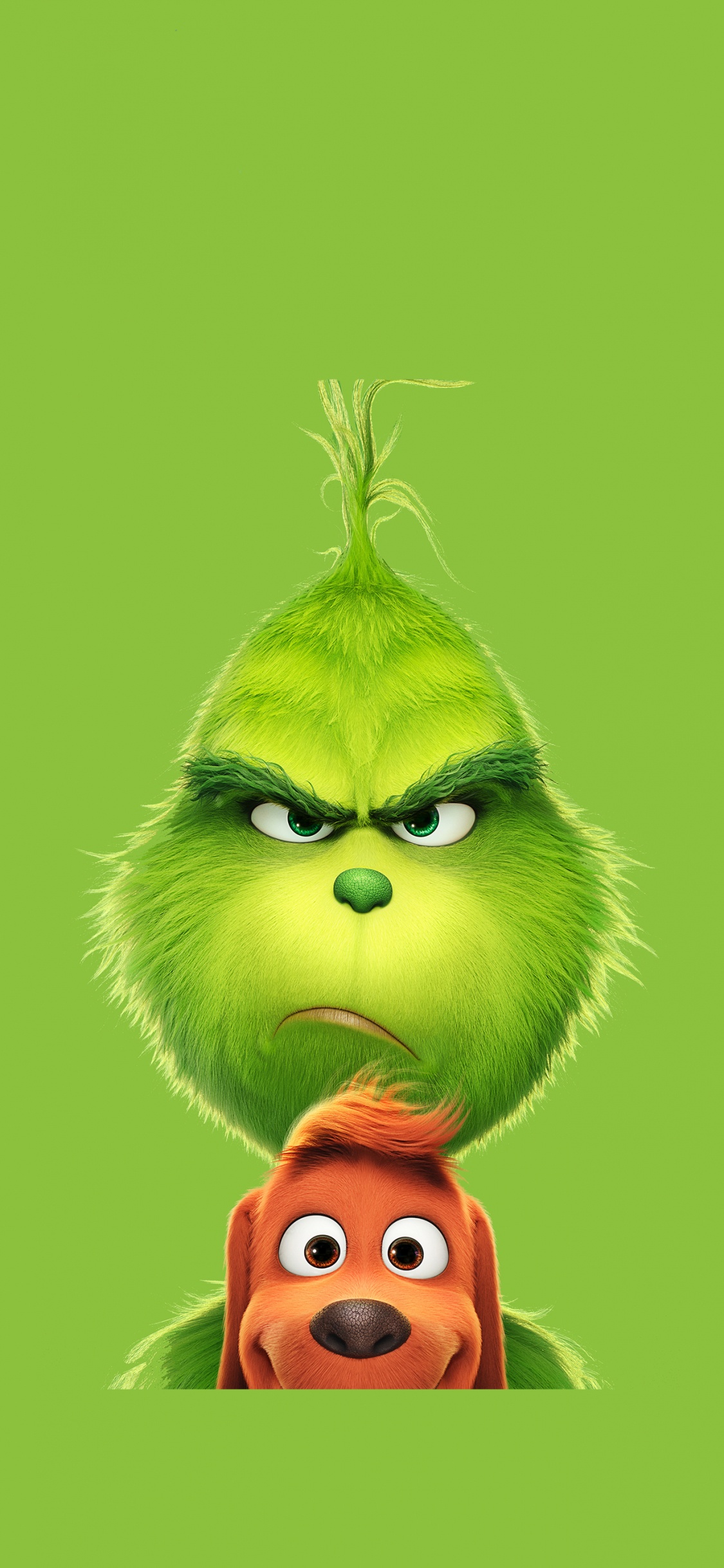 Grinch, Beleuchtung, Animation, Cartoon, Whoville. Wallpaper in 1125x2436 Resolution