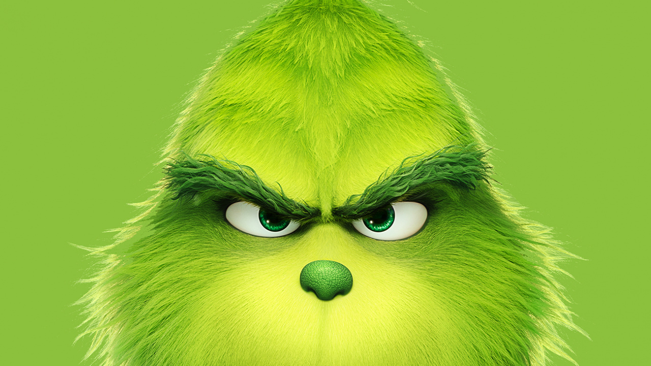 Grinch, Illumination, Animation, Christmas, Cartoon. Wallpaper in 1280x720 Resolution