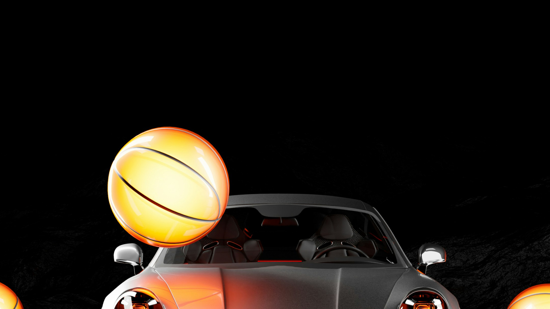 Lamborghini Murcilago, McQueen Tire Auto LLC, Coche, Lamborghini Murcielago, Volkswagen New Beetle. Wallpaper in 1920x1080 Resolution