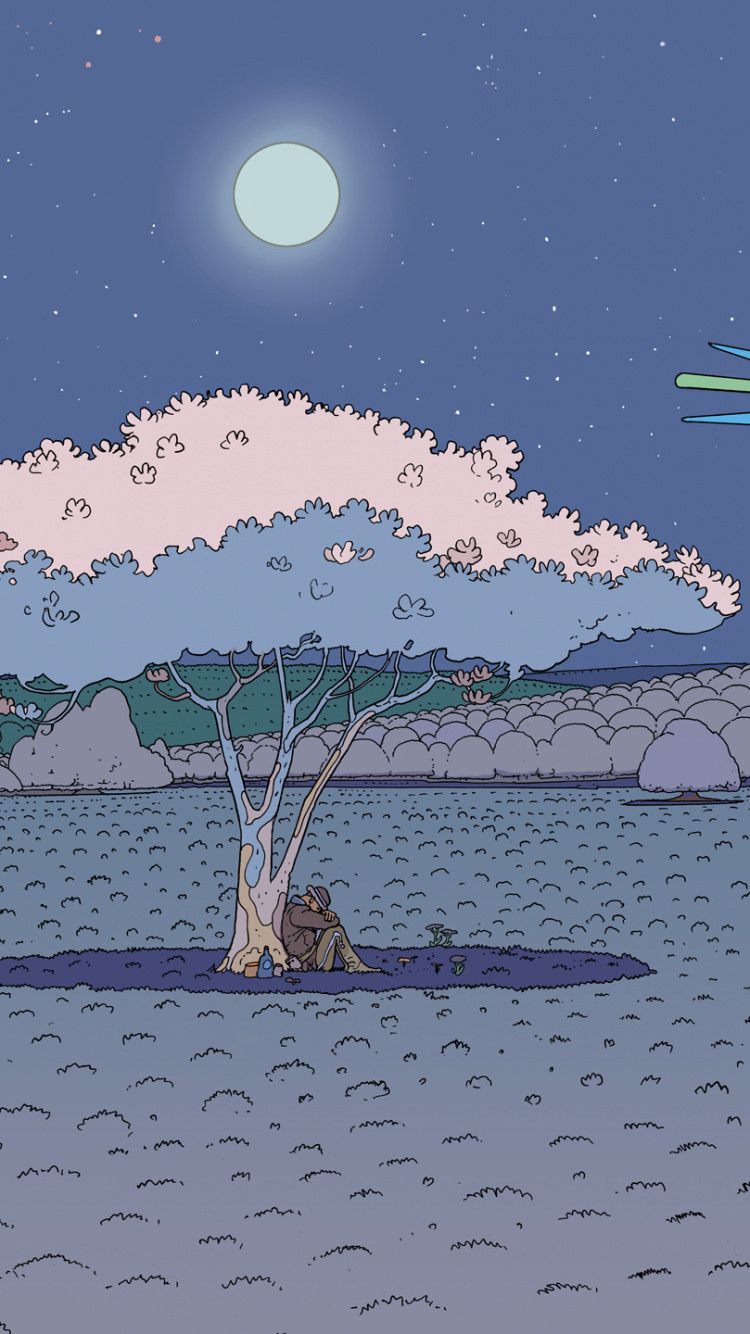 World of Edena Moebius, The World of Edena, Les Jardins Dedena, Arzach, Comic Book. Wallpaper in 750x1334 Resolution