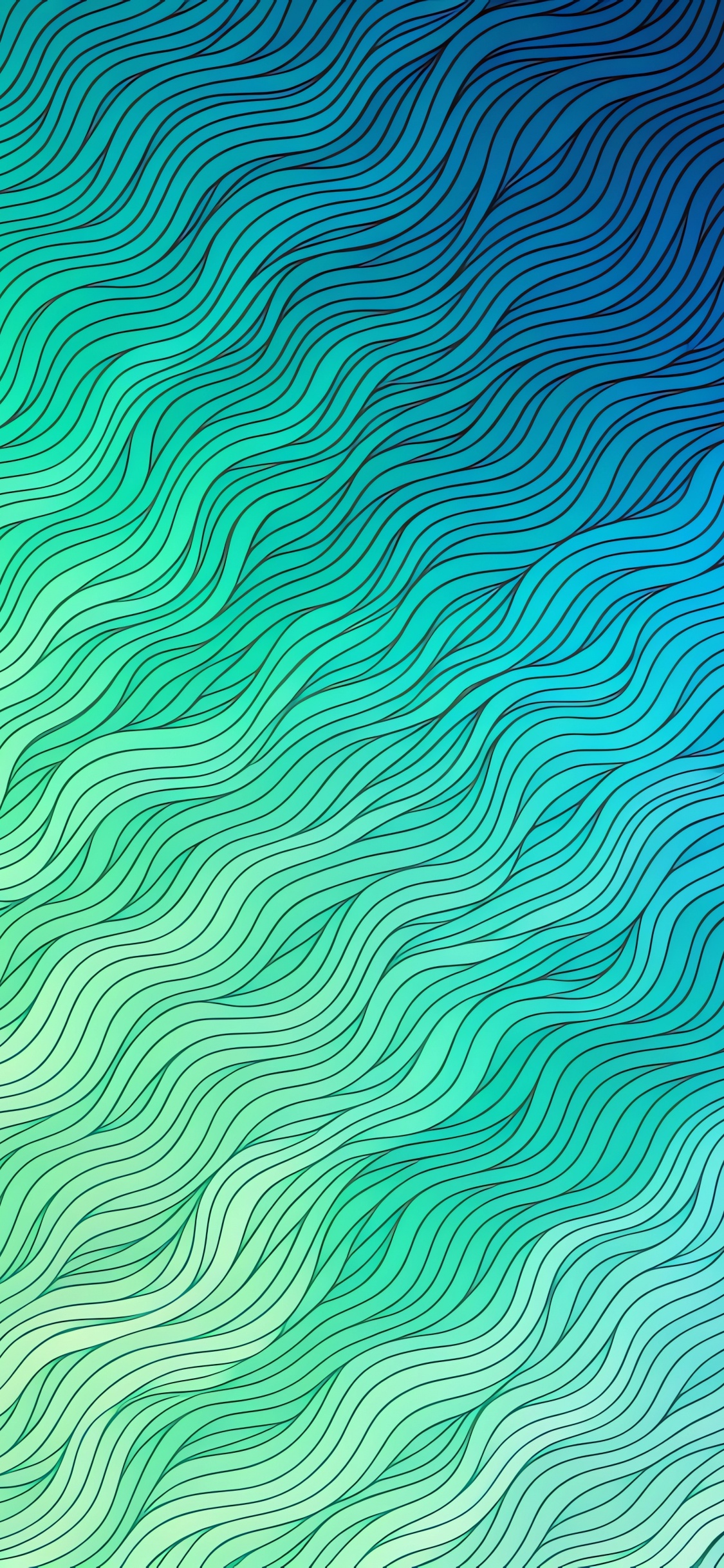 Art, Azure, Aqua, Electric Blue, Pattern. Wallpaper in 1125x2436 Resolution