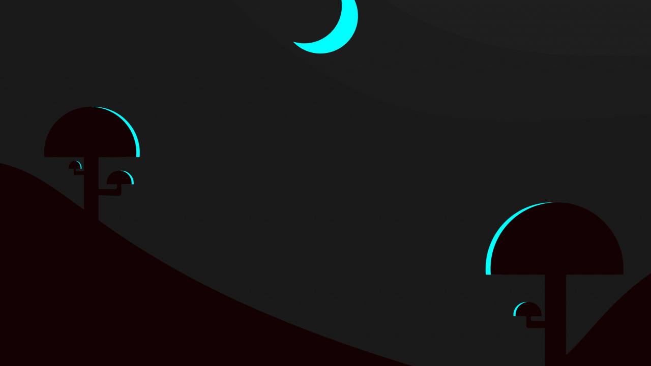 Atmosphäre, Crescent, Mond, Azure, Astronomisches Objekt. Wallpaper in 1280x720 Resolution