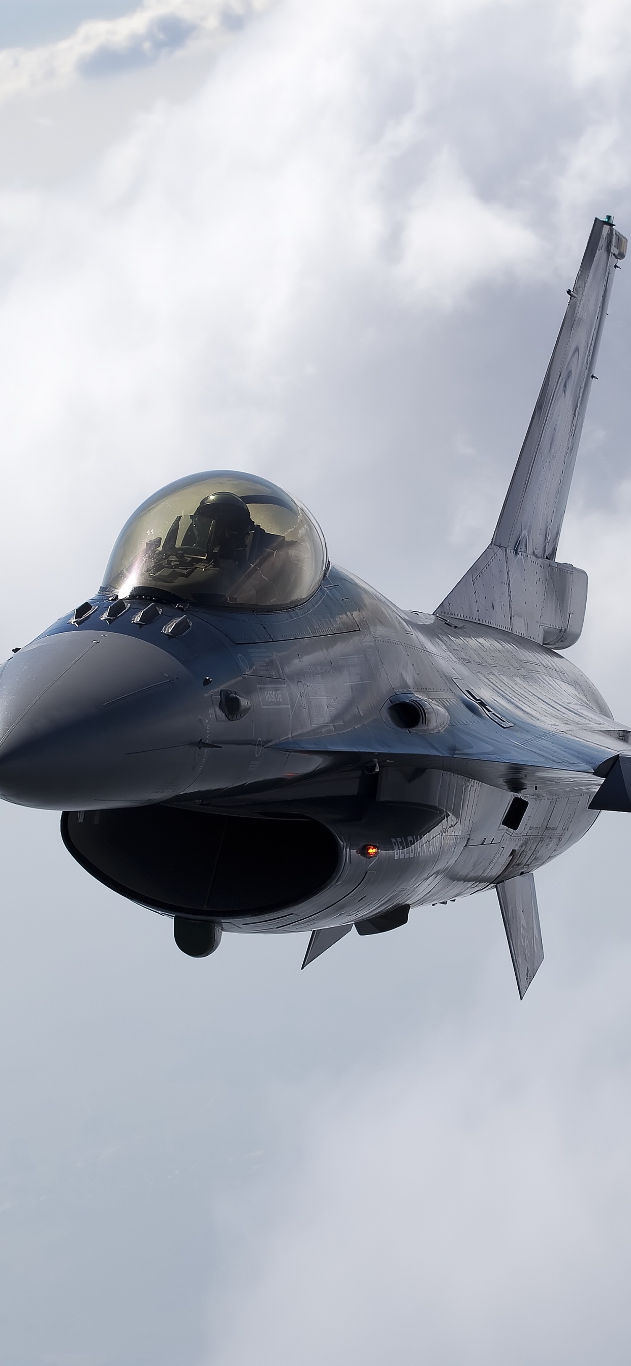 Black and Yellow Jet Plane in Mid Air. Wallpaper in 1242x2688 Resolution