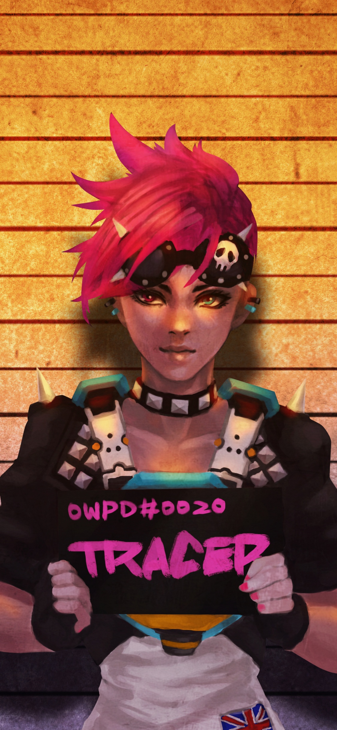 莉娜Oxton, 掩护, Sombra, 粉红色, 团队 壁纸 1125x2436 允许