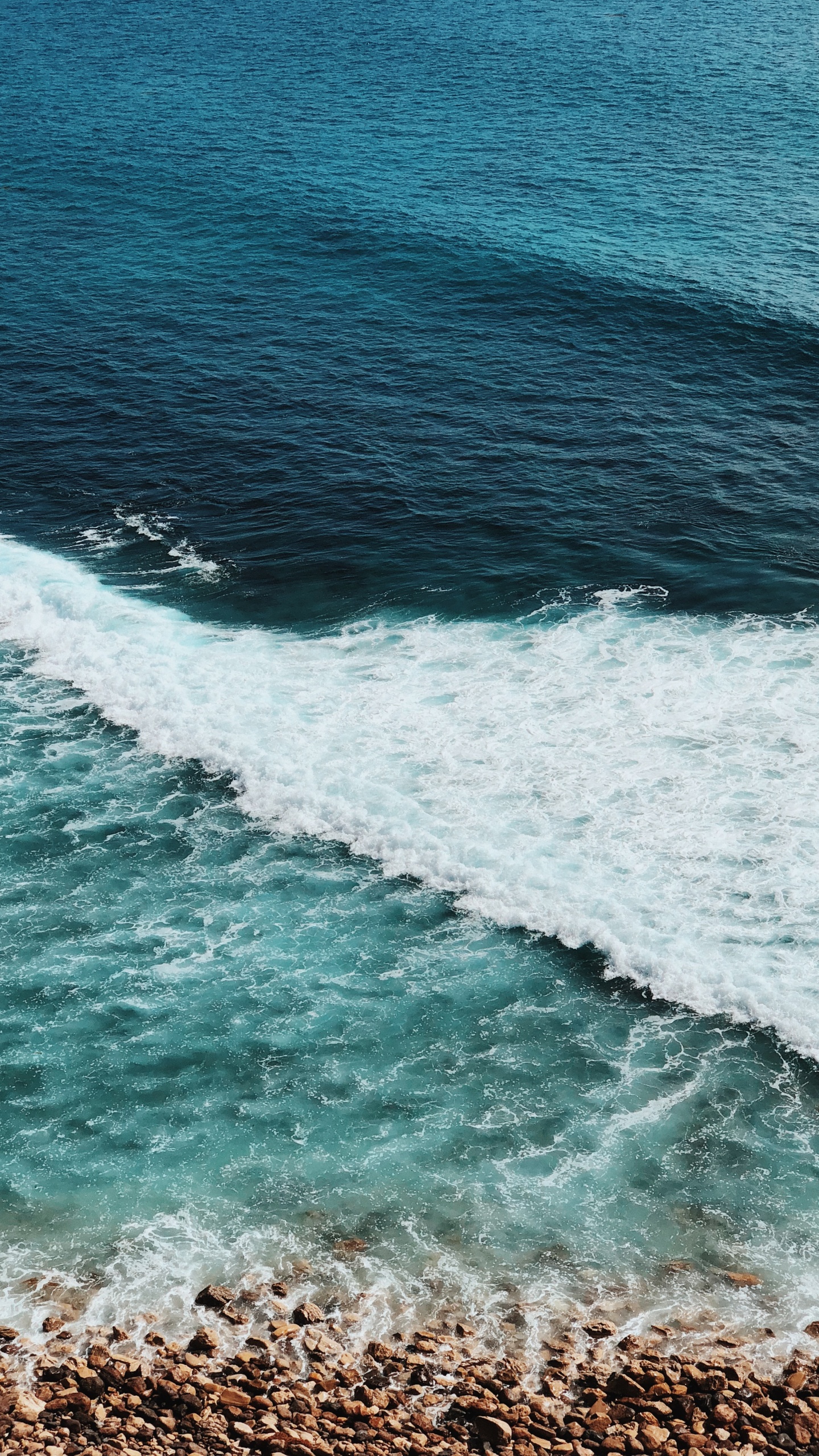 Mer, Corps de L'eau, Blue, Eau, Rive. Wallpaper in 1440x2560 Resolution